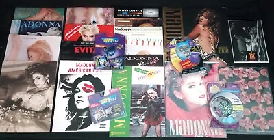 Madonna - Mixed Media Bundle - Hit Clips Songbooks Calendar Gift Wrap • $400