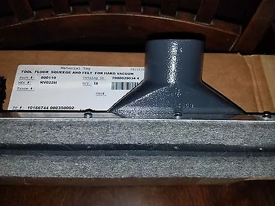 Hako Floor Squeegee - NV022H  Felt  Minuteman  Industrial Wet/Dry Vacuum  2 Pack • $18.99