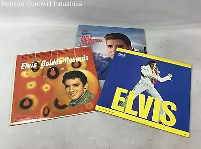 3 Piece Elvis Presley Vinyl Records Bundle Lot RCA Victor Records • $7.99