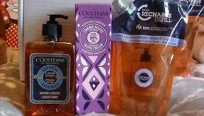 L’Occitane -- 2 X  Lavender Hand Wash 500ml   & Hand Cream 150ml. • £49.99