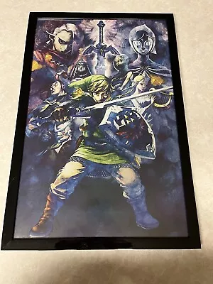 Legend Of Zelda Skyward Sword 11x17 Promo Poster - FRAMED • £48.21