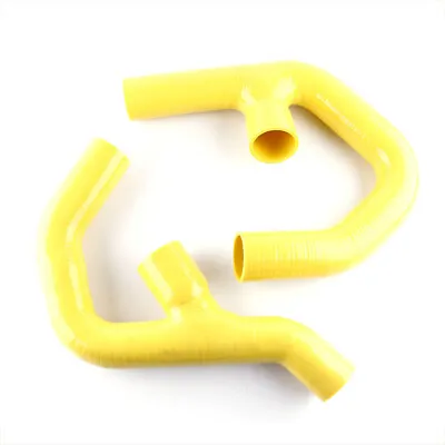 For VW Volkswagen Golf GTI MK5 MK6 2.0T 4-PLY Silicone Intercooler Hose Yellow • $157