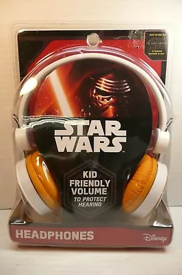 Star Wars Headphones Kid Friendly Volume To Protect Hearing Adjustable Headband • $15.99