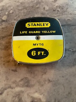 Vintage Stanley MYT6 Measuring Tape No. 339 - 6' Tape Measure • $8