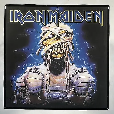 IRON MAIDEN Powerslave Tour Poster Coaster Custom Ceramic Tile • $15