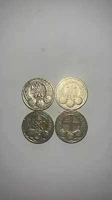 2010/11 Cardiff Edinburgh London And Belfast Round Pound £1 One Pound Coin Set • £29.99