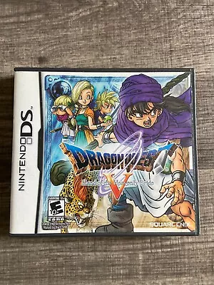 Dragon Quest V Hand Of The Heavenly Bride DS 2009 US Version CIB • $102