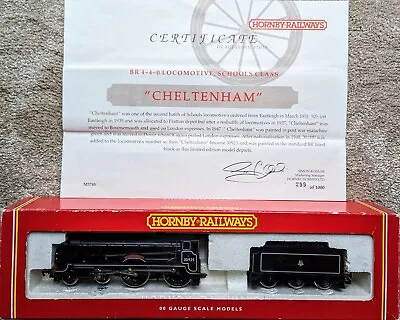 Hornby BR Schools Class Cheltenham Limited Edition Mint & Boxed - Suspect Unused • £60