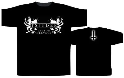 Tsjuder Inverted Cross Tshirt Size Small Rock Metal Thrash Death Punk • £12