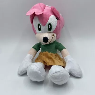 Amy Rose Sonic The Hedgehog Plush Doll Stuffed Toy 10 Inch Plush Suction Cup • $15