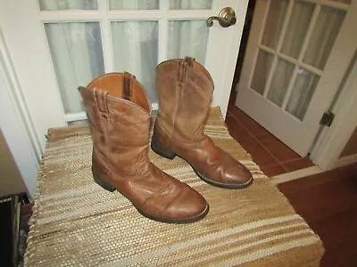 Ariat Men's Heritage Roper Boots Distressed Brown Size 12 D Style 10002284 • $54.95