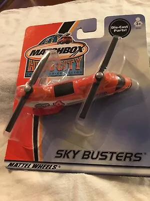 Matchbox Hero City Transport Helicopter  New In Package 2002 • $9.80