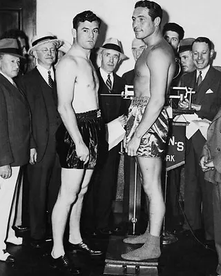 $5.99 • Buy 1935 Boxers MAX BAER Vs JAMES BRADDOCK 8x10 Photo Heavyweight Weigh-In Print