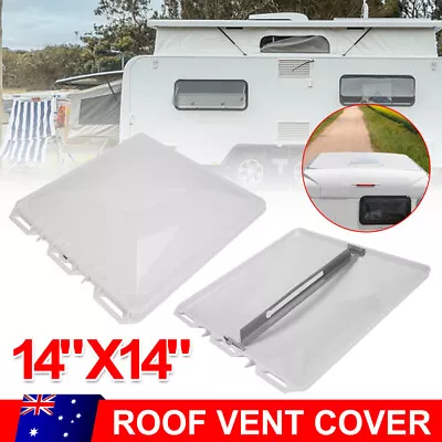 14  Anti-UV RV Skylight Roof Car Caravan Vent Lid Cover Exhaust Fan Camper Hatch • $27.25