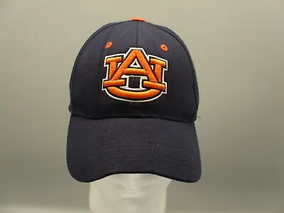 Auburn Tigers Hat Cap Fitted Mens Blue Orange College Football NCAA • $7.15