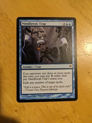 MTG Mindbreak Trap Zendikar 57/249 Regular Mythic • $55