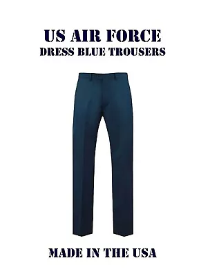 MEN'S US AIR FORCE USAF SERVICE DRESS UNIFORM BLUE 1620 PANTS Many Sizes ... VGC • $19.95