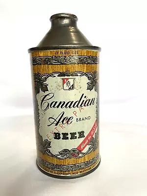 Vintage 12oz. Canadian Ace  Extra Pale  Beer Cone-Top Can  Chicago Il. • $85