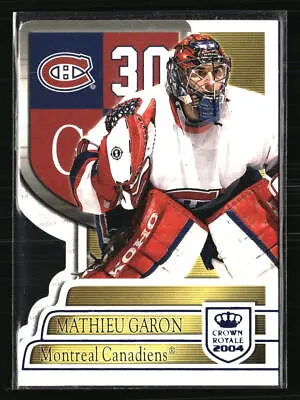 Mathieu Garon 2003 Pacific Crown Royale #53  Hockey Card /850 • $1.89