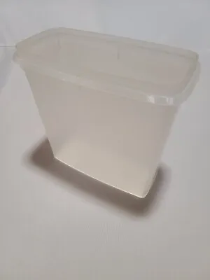 Vintage Tupperware Cereal Keeper CLEAR 2 Qt Storage Container #469-14 No Lid • $9.99