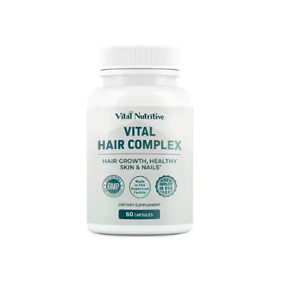 VITAL NUTRITIVE Vital Hair Complex - Hair Growth Vitamins For Men And Women -... • $31.99