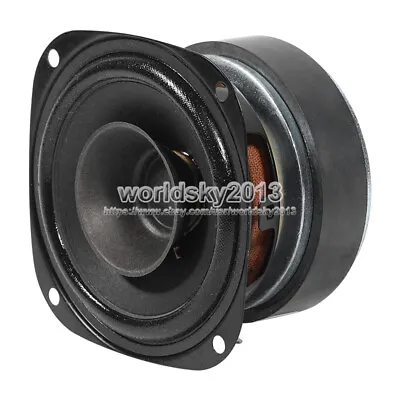 2pcs 3  Inch 4Ohm 4Ω 60W Full Range Audio Speaker Woofer Stereo Loudspeaker • $49.99