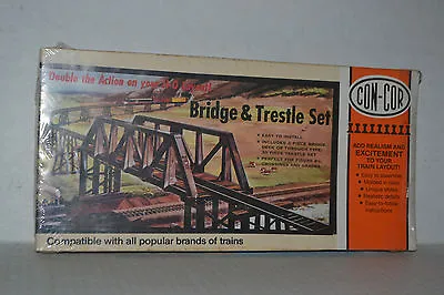 Con-Cor 9039 Bridge & Trestle Set Ho Scale • $7.49