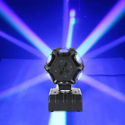 DMX512 RGBW LED Rotating Beam Stage Lights Moving Head DJ Disco Strobe Lighting • $95.01