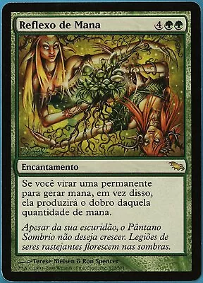 Mana Reflection Shadowmoor (PORTUGUESE) NM Green Rare CARD (180627) ABUGames • $12.49