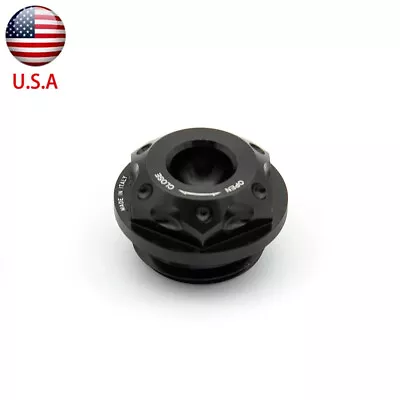 $15.31 • Buy For XVS65 V-STAR 650 1998-2010 XVS1100 1999-09 Engine Oil Filler Cap Fuel Cover
