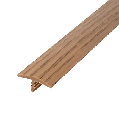 Outwater Plastic T Molding 13/16 Inch Wide Natural Oak Woodgrain Flexible • $199.99