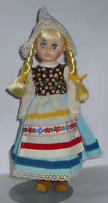 Miss Ginny 12  Wearing Dutch Outfit Doll With Stand • $12.95