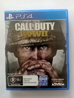 Call Of Duty WWII 2 PS4 PAL AUS • $18.99