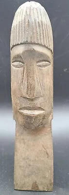 $34 • Buy Vintage Wood Tiki African Tribal Carved Sculpture