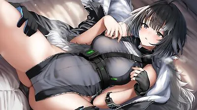 Anime Girls Spread Legs Gloves Fingerless Blushing Lying Playmat Game Mat Desk • $36.99