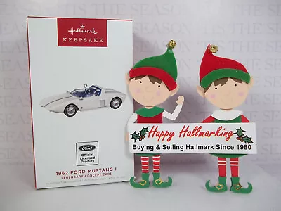 Hallmark 2022 Legendary Concept Cars 5th 1962 Ford Mustang 1 Ornament • $29.95