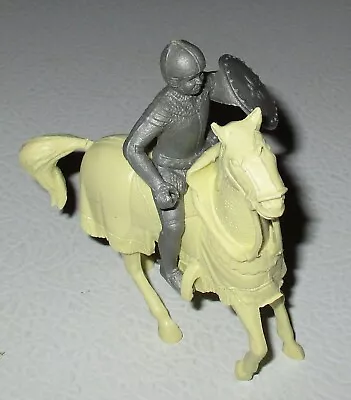 Marx 1950s Robin Hood Play Sets 4719-4722 60MM Mounted Knight W/ Horse No Lance • $23