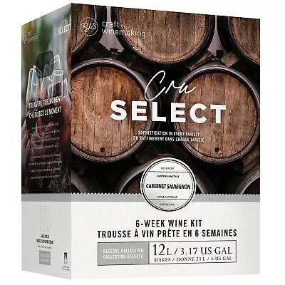 Wine Ingredient Kit - CRU SELECT Australian Style Cabernet Sauvignon • $167.98