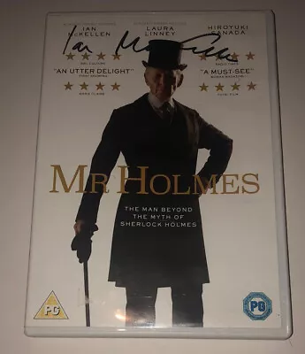 Signed Ian Mckellen Mr Holmes Dvd Rare Authentic Lord Of The Rings Gandalf • £69.99