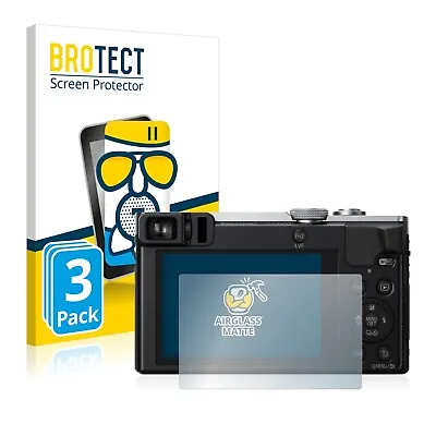 3x Matte Glass Screen Protector For Panasonic Lumix DMC-TZ70 Anti-Glare • £7.79
