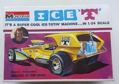 Monogram Tom Daniel Ice 'T' 1:24 Plastic Model Kit 6757 Custom Built Show Piece • $9.99