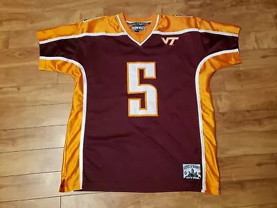 Steve And Barry's Stitched Virginia Tech # 5 Hokies Size Large Jersey  • $21.70