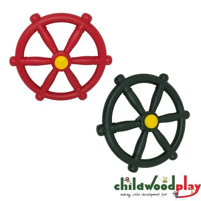 £13.99 • Buy Pirate Ship Steering Wheel For Climbing Frames Tree House Play Den Accessories
