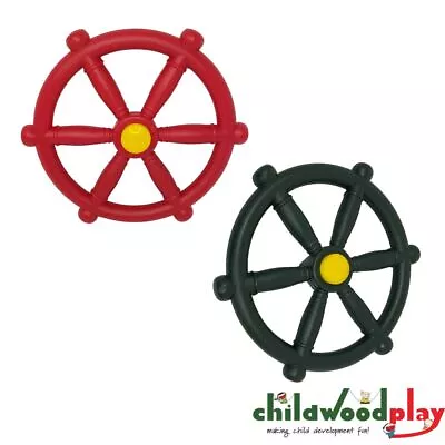 £13.99 • Buy Pirate Ship Steering Wheel For Climbing Frames Tree House Play Den Accessories