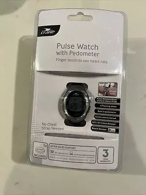 Crane Pulse Watch With Pedometer Finger Touch To See Heart Rate • $17.99