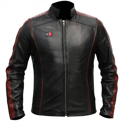 Mass Effect 3 - N7 Commander Shepard Stylish Leather Jacket • $96.97