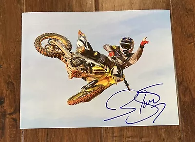 $39.99 • Buy James Bubba Stewart Signed 8x10 Photo Motocross Supercross Racing Legend Auto