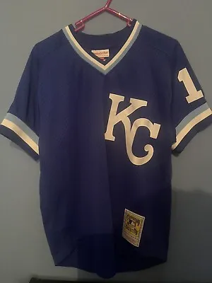 Kansas City Royals 1989 Bo Jackson Mitchell & Ness Practice Jersey - Size 40(M) • $90