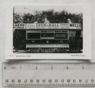 £2 • Buy C.1970s Postcard Vintage Brighton Tram