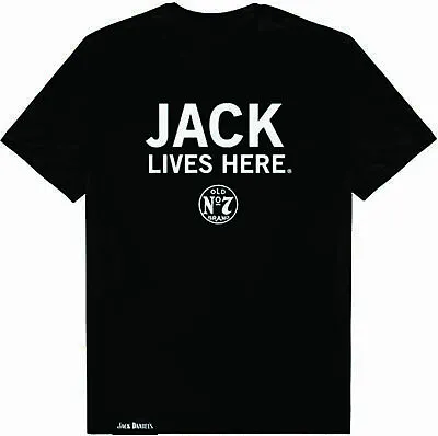 $28.80 • Buy Jack Daniels Jack Lives Here Tee Shirt Official Jack Daniel's Merchandise